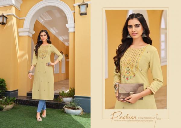 Rangoon Anishka Designer Stright Cut Kurtis Edition